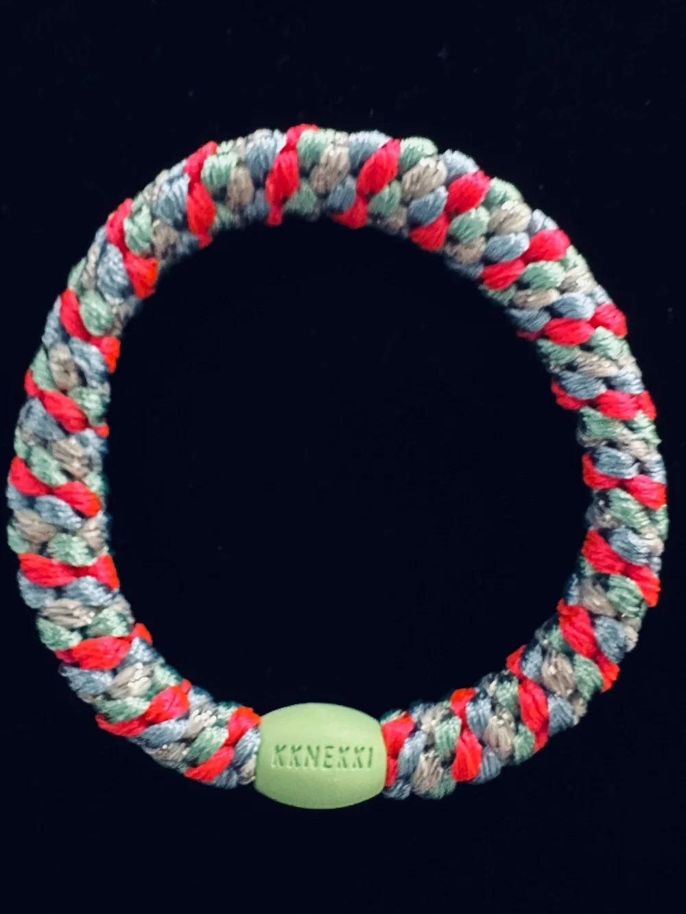NWT 4-Bundle Authentic Original KKNEKKI Hair Ties/Elastics in Colorful Mix
